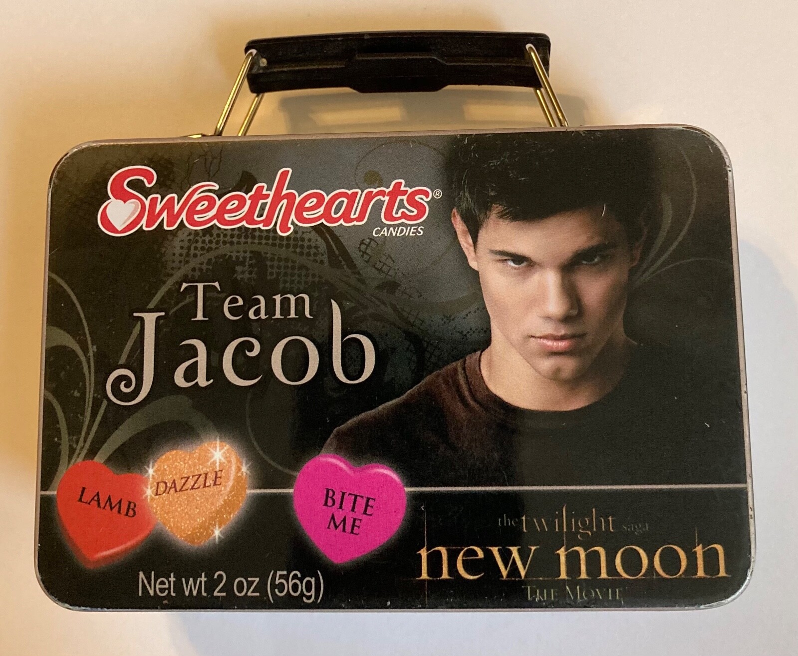 Team Jacob (Twilight Saga 2010” New Moon”) - Sweethearts Mini Metal Lunchbox