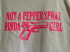 Not a Pepper Spray Kinda Girl
