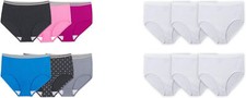 Fruit of the Loom Women's Plus Fit for Me Cotton Brief Panties