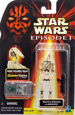 BATTLE DROID HELL BD VARI STAR WARS EPISODE I THE PHANTOM MENACE 1999 HASBRO