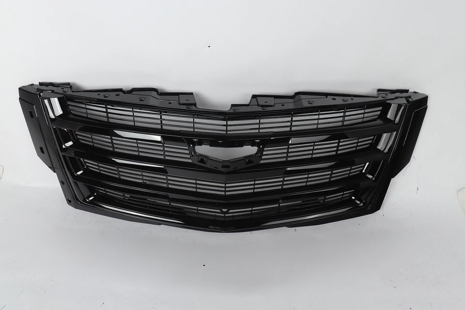 Gloss Black Front Upper Grill Grille For Cadillac Escalade 2015-2020 84661791 Foto 2 de 4