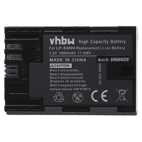 3x Batteria Per Canon EOS 7D Mark II 90D R 80D R5 C R5 R6