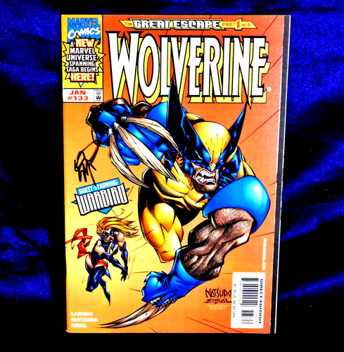 WOLVERINE #133 WARBIRD SIGNED BY ARTIST ERIK LARSEN