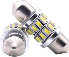 Boat Led Festoon Bulbs 31Mm 12V 300 Lumens 360 Degree Illumination Pair