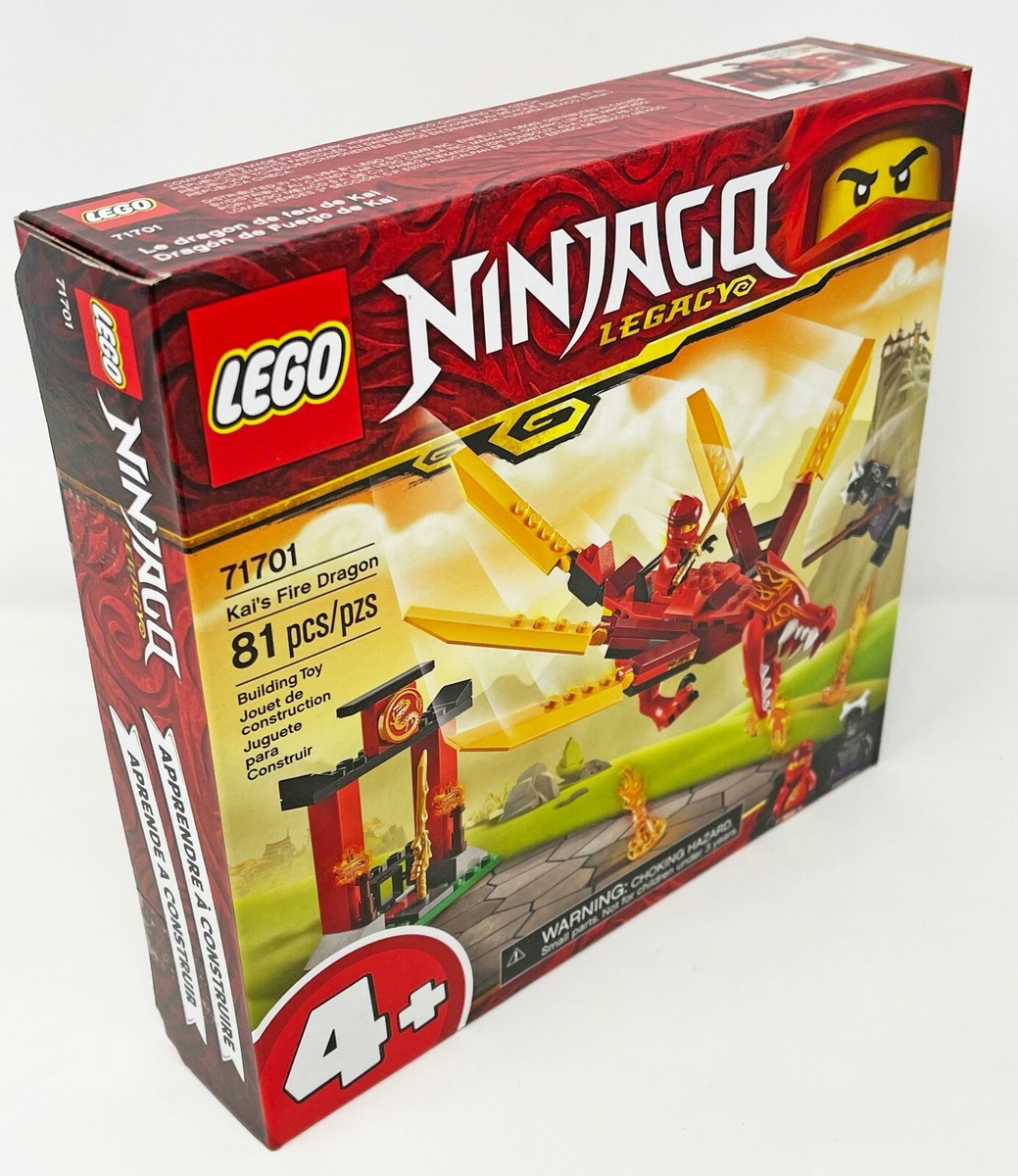 Lego Ninjago Kai's Fire Dragon 71701 Brand New Sealed Unopened 81