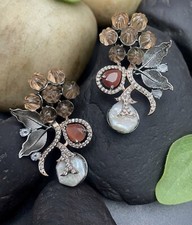 Exclusive Collections Of Barque Designer Victorian Antique Earings