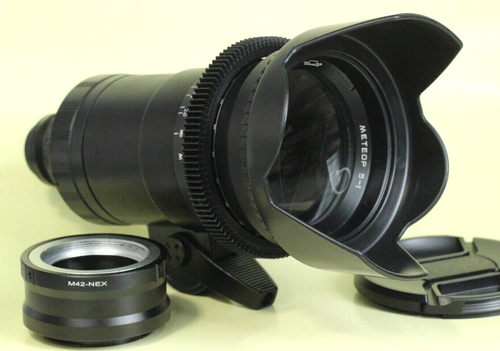Meteor 5-1 f/1.9 17-69mm Super16 Zoom Arri Red One BMPCC cine + adapter SONY NEX - 第 1/12 張圖片