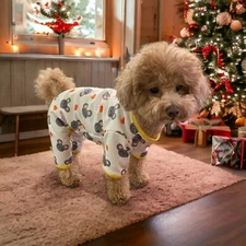 dog pajamas / Pet Pajamas / Gift for Dog / Winter Warm Pajamas/Supawmarket