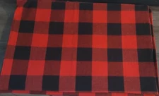 WINTER WONDER LANE BUFFALO CHECK SQUARE PLACEMATS SET OF FOUR (4)