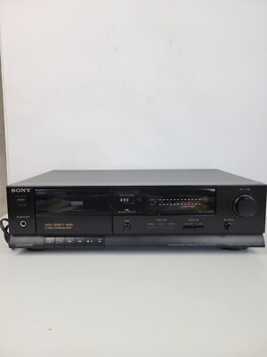 Platine Cassette SONY TC-FX211 – Noir – Révisée – Très Bon état