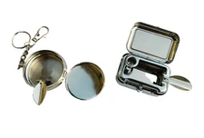 Portable Pocket ASHTRAY  - 2 Pieces