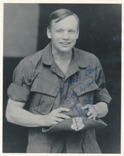 Neil Armstrong- Vintage Signed Photograph