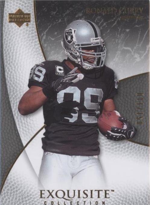 2007 Upper Deck Exquisite Collection Ronald Curry #45 - 1 of 2