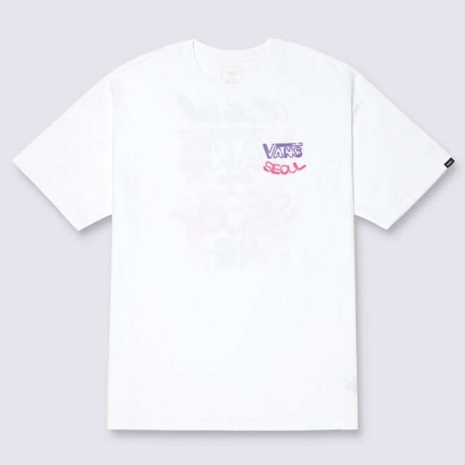 【VANS】男女共用 SEOUL NIGHT TEE - WHITE Vans Seoul Night City T-Shirt, White | eBay