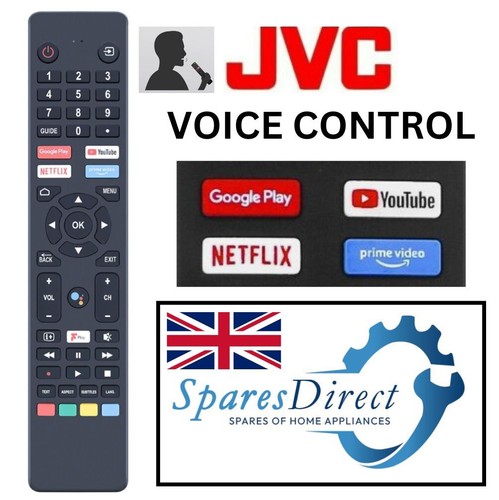 New Genuine JVC RM-C3250 SMART VOICE CONTROL REMOTE GOOGLE ASSIST ANDROID - Picture 3 of 8