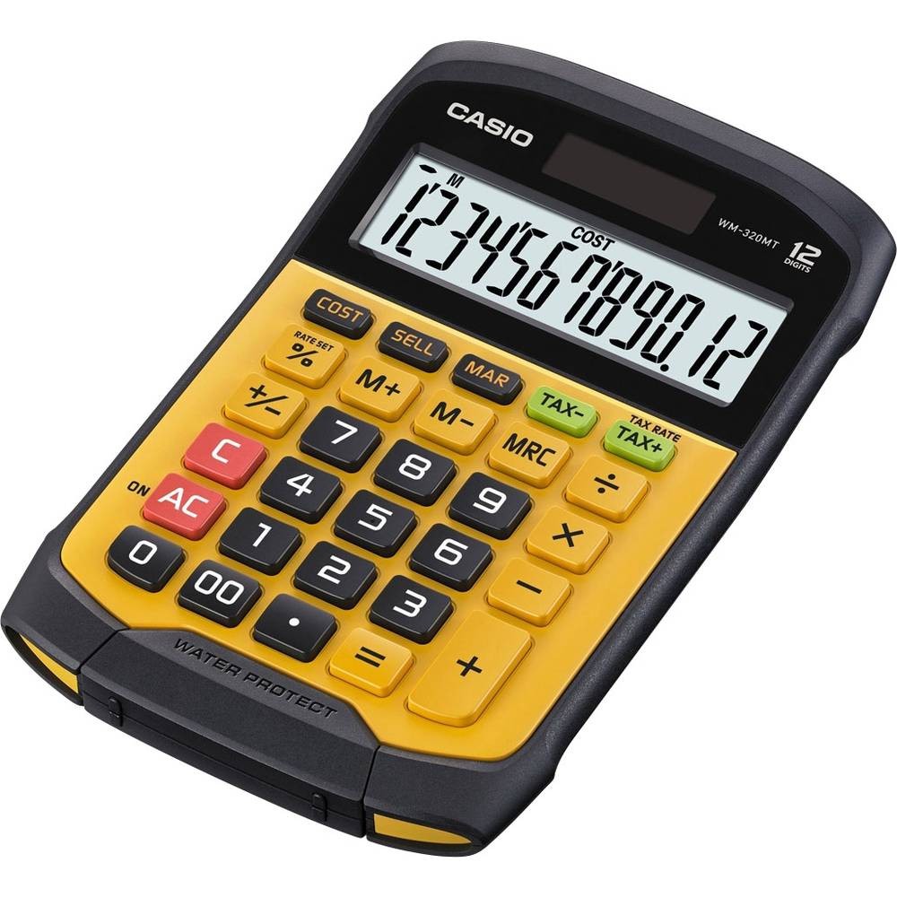 Calculatrice 12 chiffres Casio WM-320MT grand écran pour lisibilité