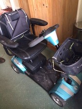 Rascal Veo Sport Electric Mobility Scooter Turquoise