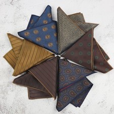 Business Men's Square Pocket Paisley Vintage Suit Accessories Handkerchief Chest