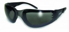 Sunglasses Global Vision Rider Plus UV400 Black/Smoke Tint Lens ANSI Z87.1+