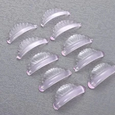 5Pairs Applicator Tools Silicone Eyelash Perm Pads Reusable 3D Eyelash Curler Ac