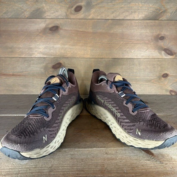 New Balance Fresh Foam Hierro V6 Mujer Talla 8 Zapatos Marrón Trail Running Zapatilla Foto 3 de 4