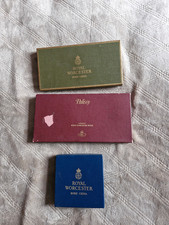 Bundle 6 x Royal Worcester Palissy Bone China Trinket Dish/ Plate - In Box