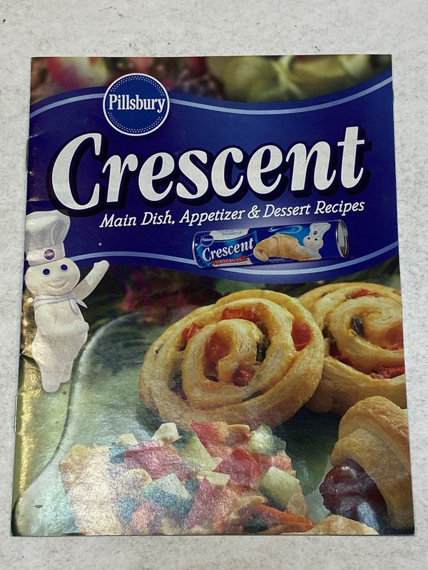 Pillsbury Crescent Booklet Magazine Recipe Main Dish Appetizer Dessert Pinwheels