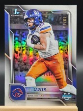 2025 Bowman Chrome University Matt Lauter WHITE Refractor 10/15 Boise State #159