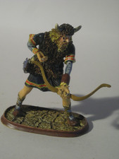 7 cm Kunststoff  Figur Janetzki Figur Wikinger J&auml;ger