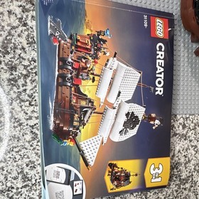 LEGO Creator 3-in-1 Pirate Ship 31109 Box Manual Retired with Mini figures