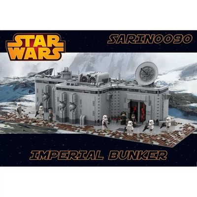 Star Wars Imperial Bunker Base 2447 Teile + Minifiguren MOC Bausteine Sets 