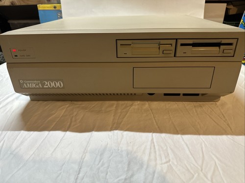 Vintage Amiga 2000 Computer Model A2000 Untested POWERS ON