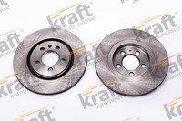 2X Bremsscheibe Kraft Automotive 6040115 FüR Seat VW 1H2 Vento 1H1 Golf 280Mm 3