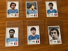 LOT PANINI EURO 84 PLATINI FERNANDEZ TIGANA ... GÉRAMONT VIGNETTE STICKER 1984