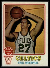 1973-74 Topps Paul Westphal #126 Rookie Boston Celtics