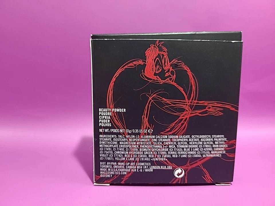 Polvo de belleza MAC Cosmetics X Disney Venemous Villians Cruella Deville 2010 Foto 3 de 4