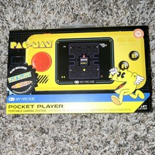 My Arcade Pac-Man Pocket Player Handheld System Large Full-Color Screen Portable