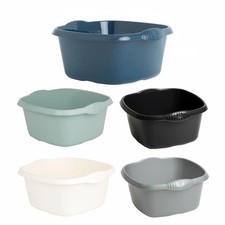 eMKay® 32cm Square Plastic Washing Up Strong 9L Sink/Wash/Basin Food Prep Bowl