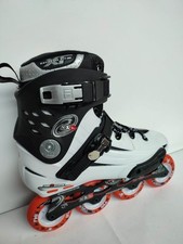 Fila NRK White Slalom Freeskate Streetskate Inliner - Black White Gr.38