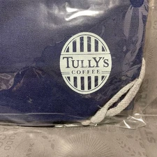 Tully'S Coffee Original Drawstring Tote Bag Japan Limited Coffee Shop JAPAN