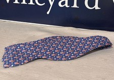 Vineyard Vines Stars Whales Spring,Derby, Summer,4th of July Bow Tie