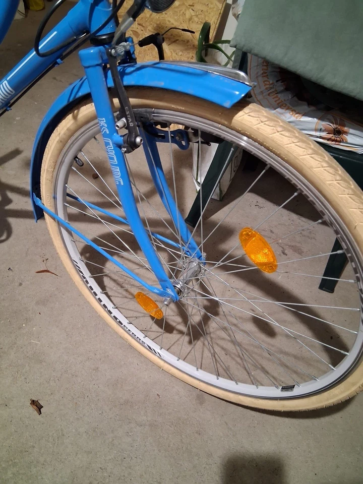 Hollandrad Damen 28 Zoll 3-Gang Shimano Helblau KS Cycling - Bild 4 von 4