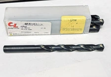 6-Pk Chicago Latrobe Jobber Length Drill Bits 23/64” HSS 45623 150ASP