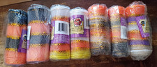 Deco Mesh Decorative Mesh Ribbon Spools Lot of 6 6 in Multicolor Metallic