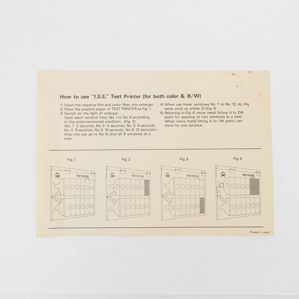[Open Box/UNUSED] ISE Darkroom Test printer - Image 3 of 4