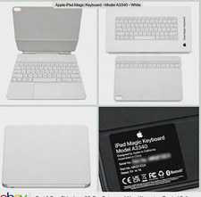Apple Magic Keyboard 13" - Model A3340 White - For iPad Air 13" Retails for 349