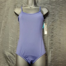 Body Wrappers Navy ProWEAR Camisole Leotard Ballet-cut Scoop Back SZ. L