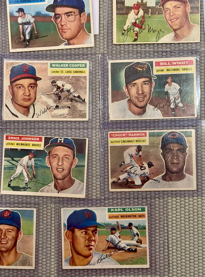 1956 Topps 14 Card Lot VGEX To EXMT - Image 4 of 4