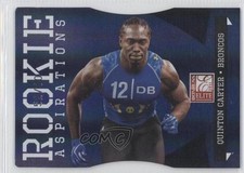 2011 Donruss Elite Rookie Aspirations Die-Cut 52/80 Quinton Carter #178 0f3