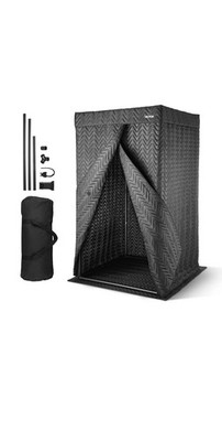 VEVOR 6.56 ft Portable Vocal Booth Pro-Grade Recording Studio Echo-Free Vocals